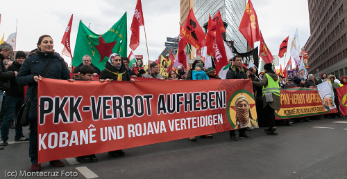 Kurdistan-Solidaritätsdemo am 21. Februar 2015 in Berlin. Foto: Montecruz Foto (CC BY-SA 2.0) 
